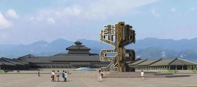 周原博物院擴(kuò)建，工程建設(shè)建筑面積80500平方米